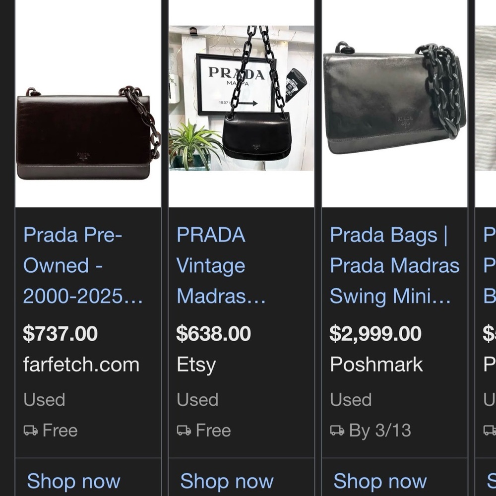Prada Black Leather Crossbody Bag - Picture 10 of 10